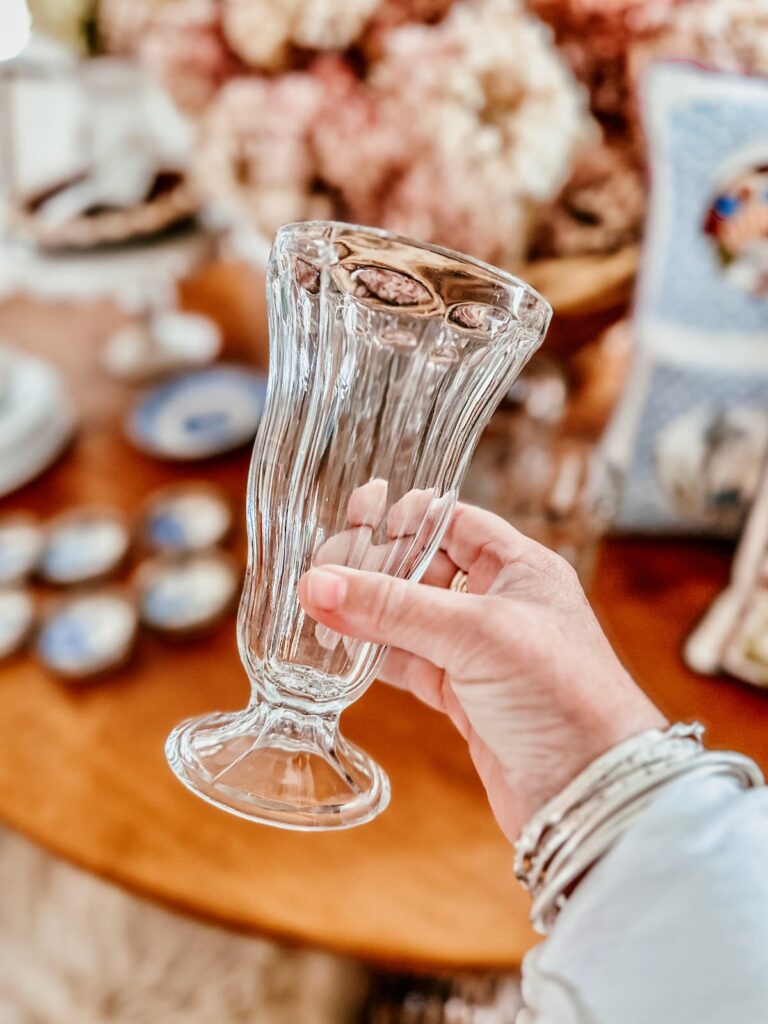 Vintage Soda Fountain Glass