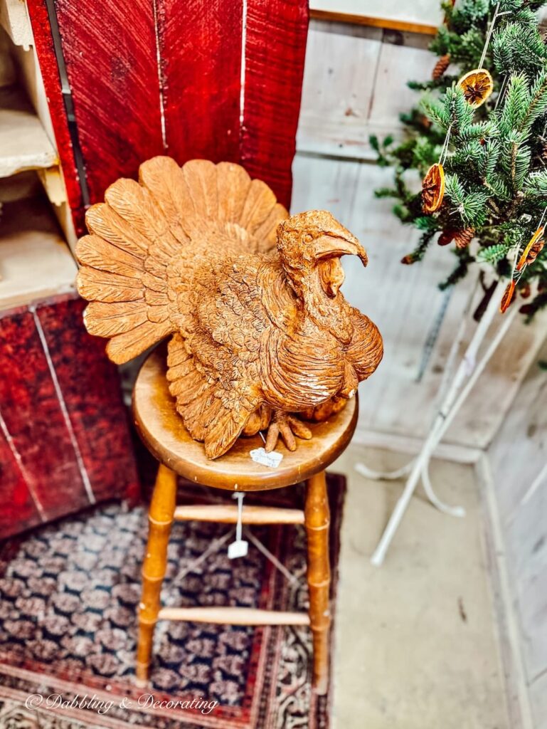 Wooden Turkey