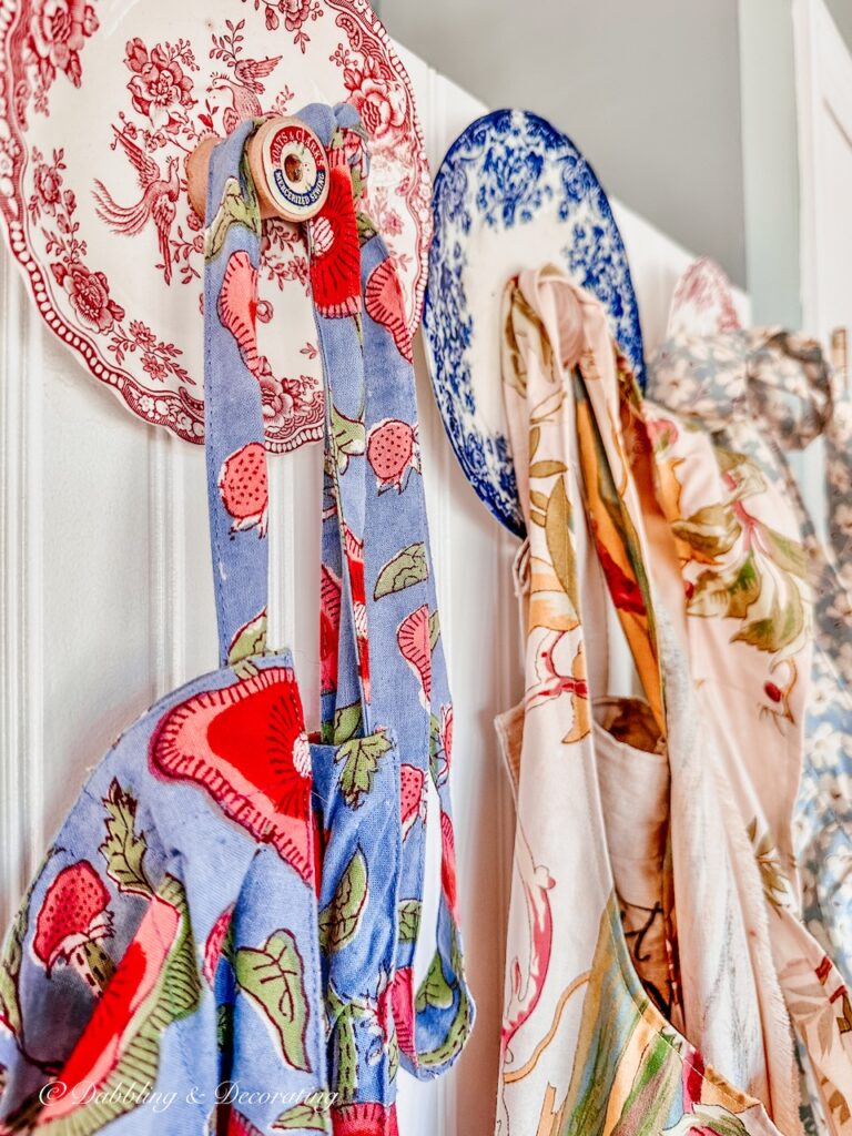 Hanging Kitchen Aprons