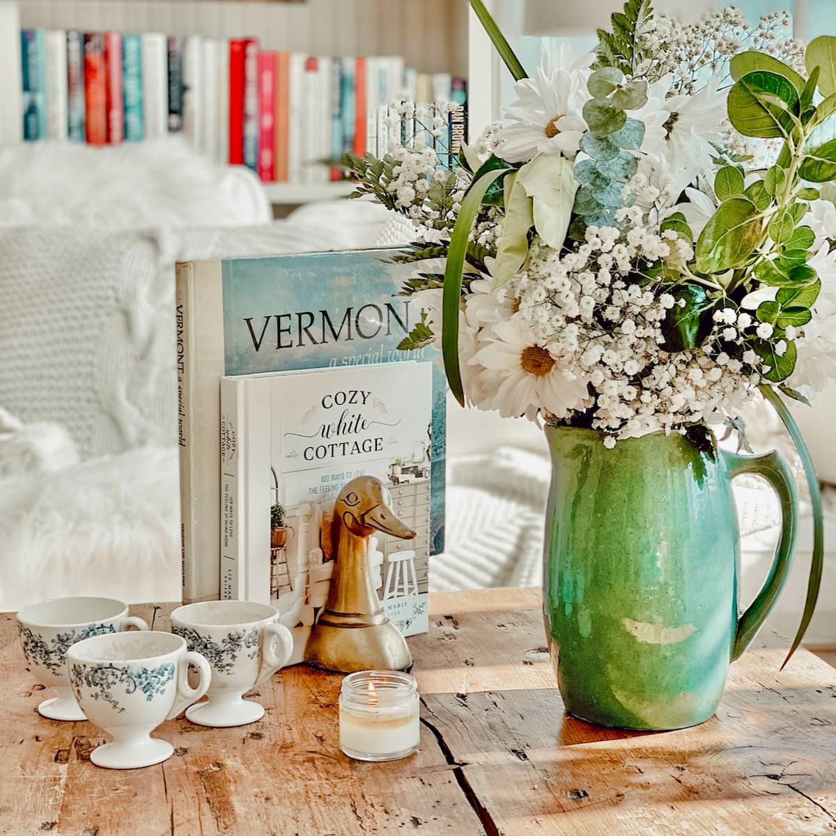 DIY Valentine's Table Decor Using Vintage Finds from Goodwill and Garage  Sales.