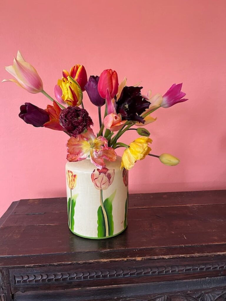 Colorful Tulip Arrangment