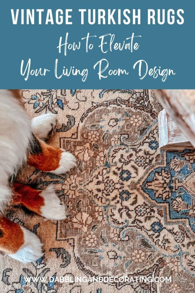 Vintage Turkish Rugs How to Elevate Your Living Room Design