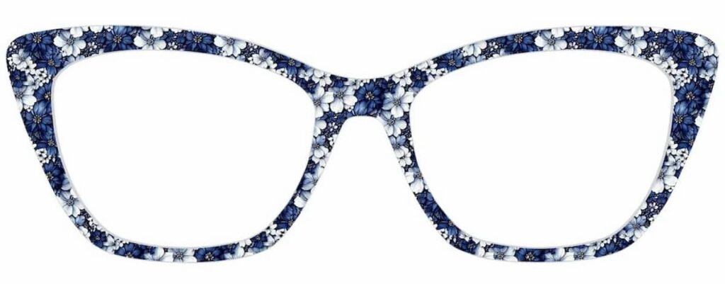 blue and white glass toppers for blue and white gift ideas for her.