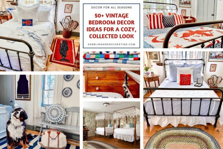 50+ Vintage Bedroom Decor Ideas for a Cozy, Collected Look