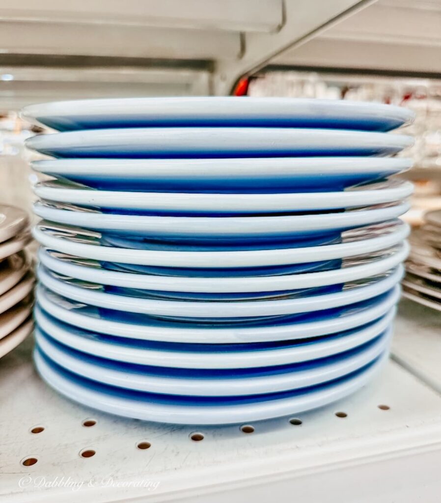 Blue Dinner Plates