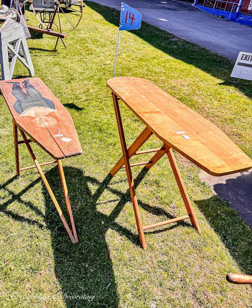 Vintage Wooden Ironing Boards at Vintage Marketplace