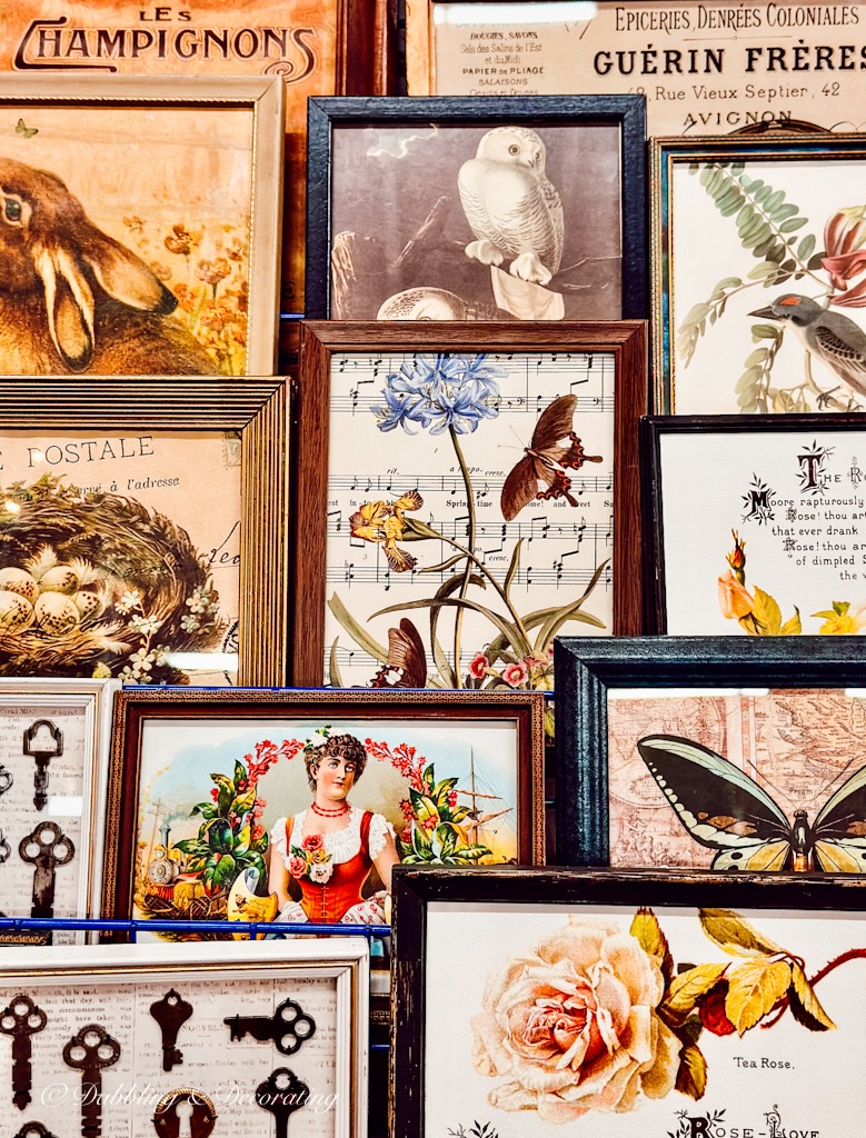 Vintage Wall Decor Prints at Vintage Marketplace