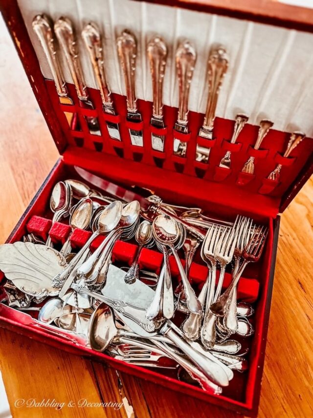 45 Vintage Silverware Decorating Ideas