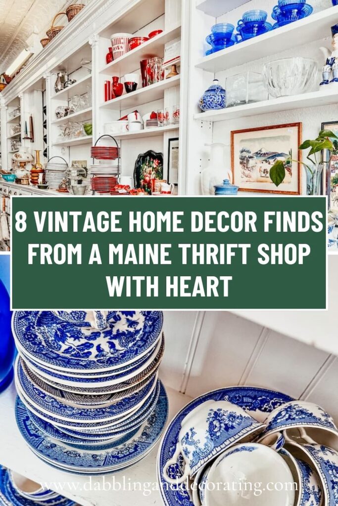 8 Vintage Home Decor Finds from a Maine Thrift Shop with Heart
