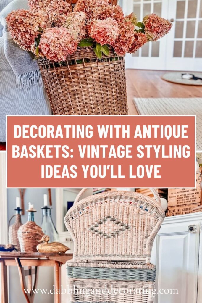 Decorating with Antique Baskets: Vintage Styling Ideas You’ll Love