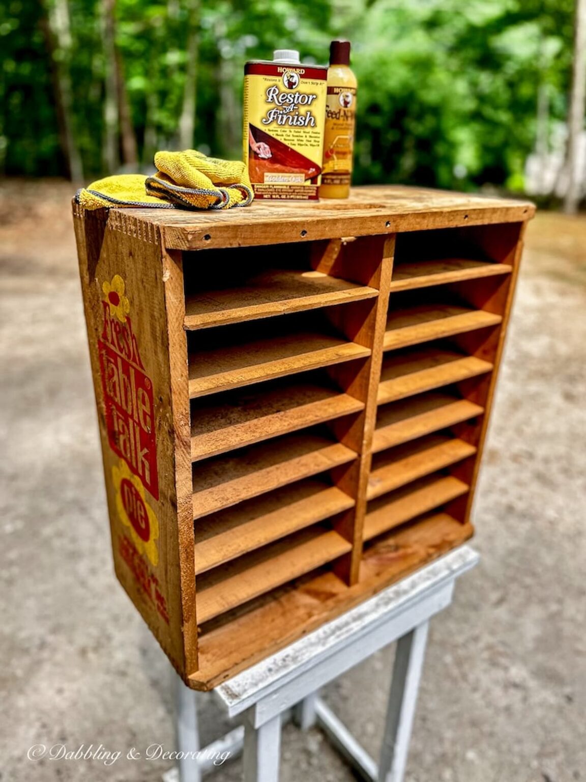 Vintage Pie Safe Cabinet Decorating Ideas Inspired by Table Talk Pies