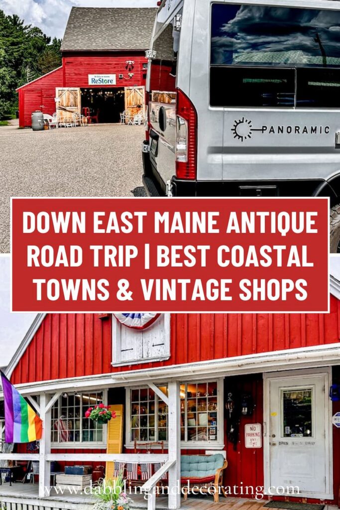 Down East Maine Antique Road Trip | Best Coastal Towns & Vintage Shops