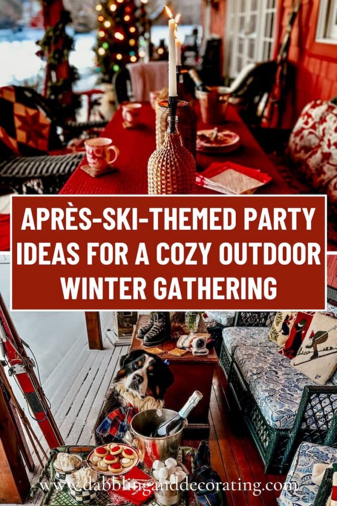 Après-Ski-Themed Party Ideas for a Cozy Outdoor Winter Gathering