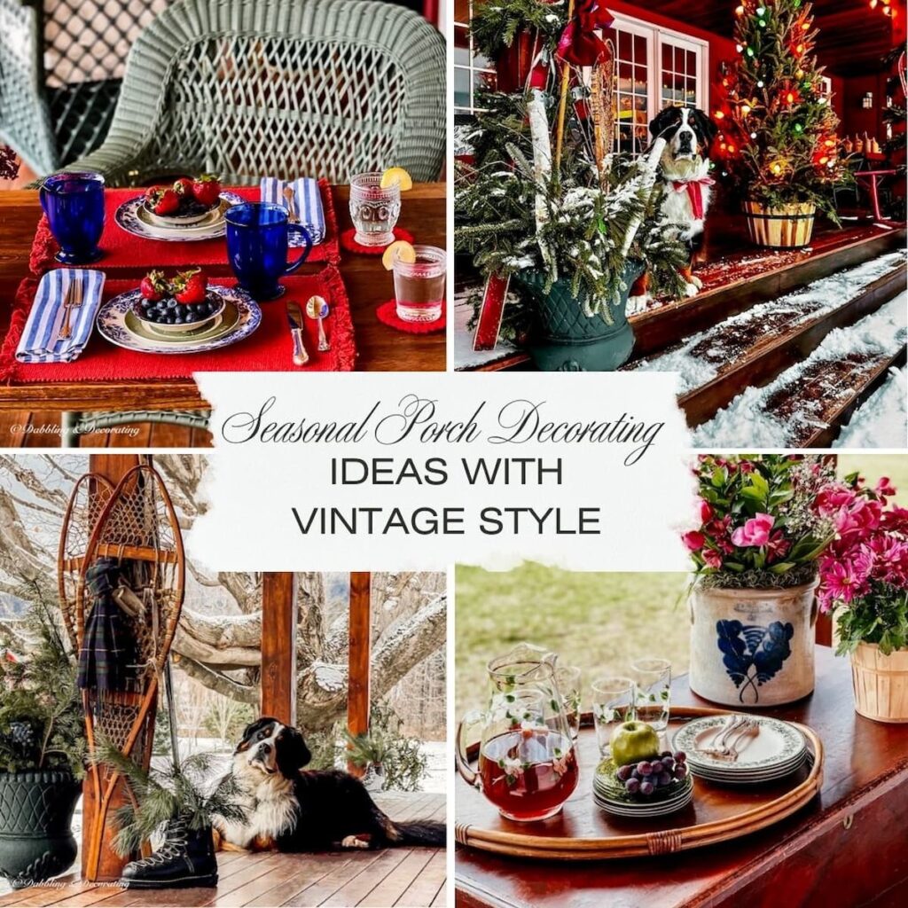 Seasonal Porch Decorating Ideas with Vintage Charm You’ll Love
