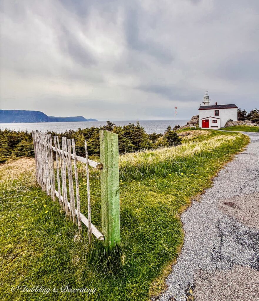 Lobster Cove Lighthouse in Rocky Harbour Newfoundland