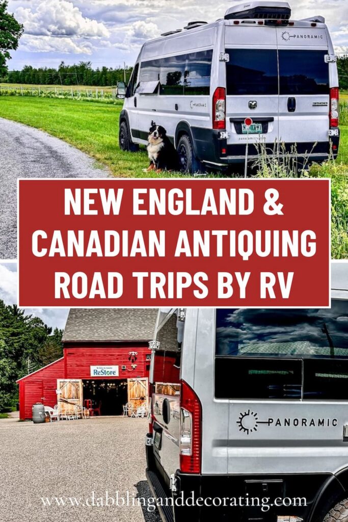 New England & Canadian Antiquing Road Trips by RV