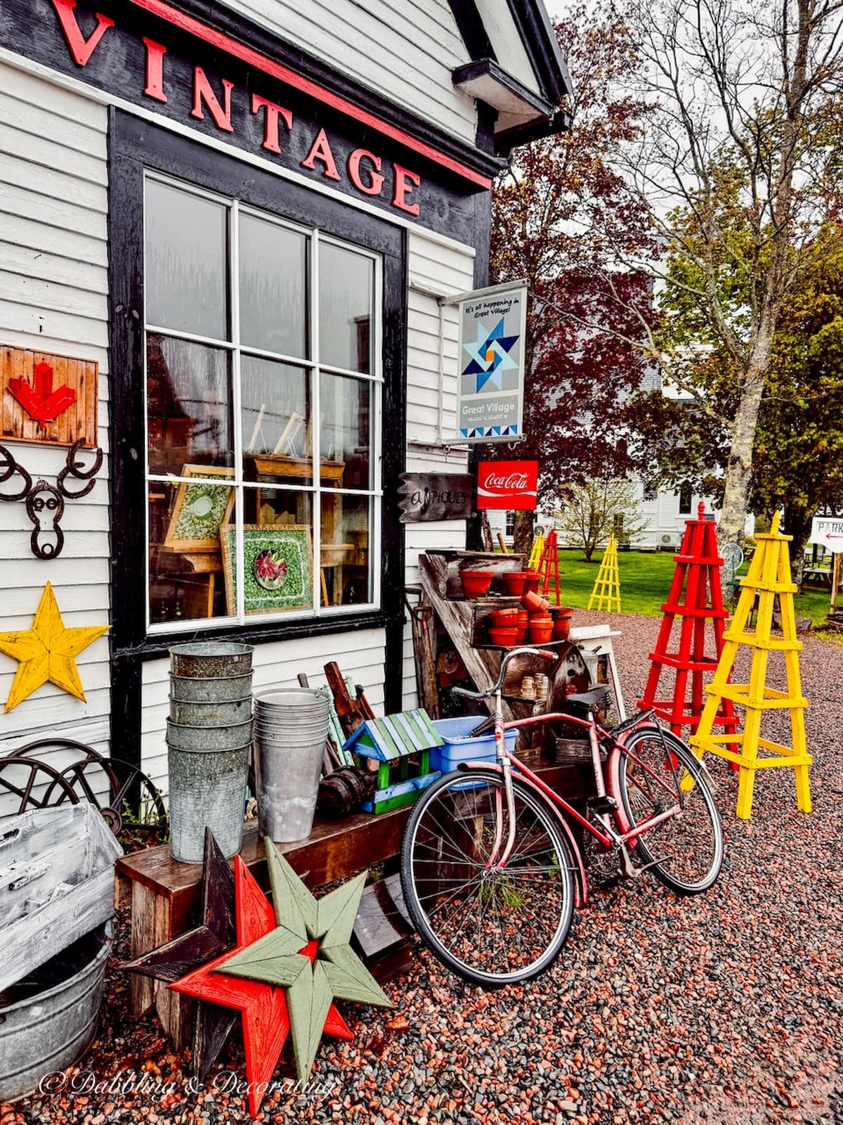 Vintage Village Exchange Antiquing in Nova Scotia's Great Village.