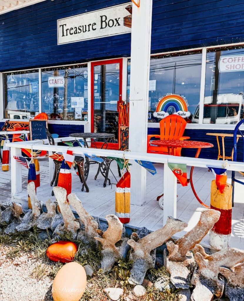 Craft store in Newfoundland's Rocky Harbor in Gros Morne National Park.
