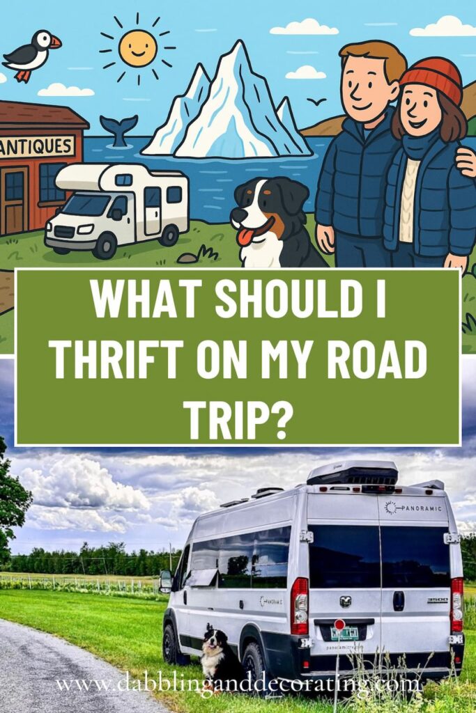 Come help me decide what vintage treasures to thrift on my RV road trip from Maine to Newfoundland! Your vote might just guide my next antique store stop.