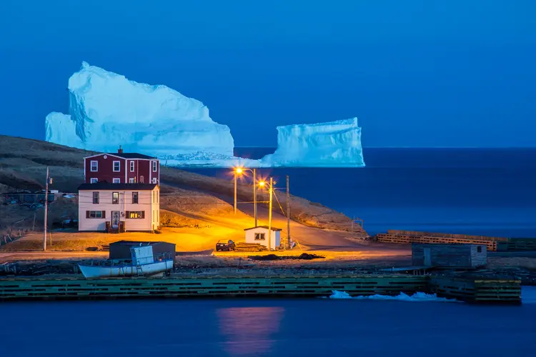 Icebergs in Newfoundland, Newfoundland road trip route through Iceberg Alley with antique shopping stops