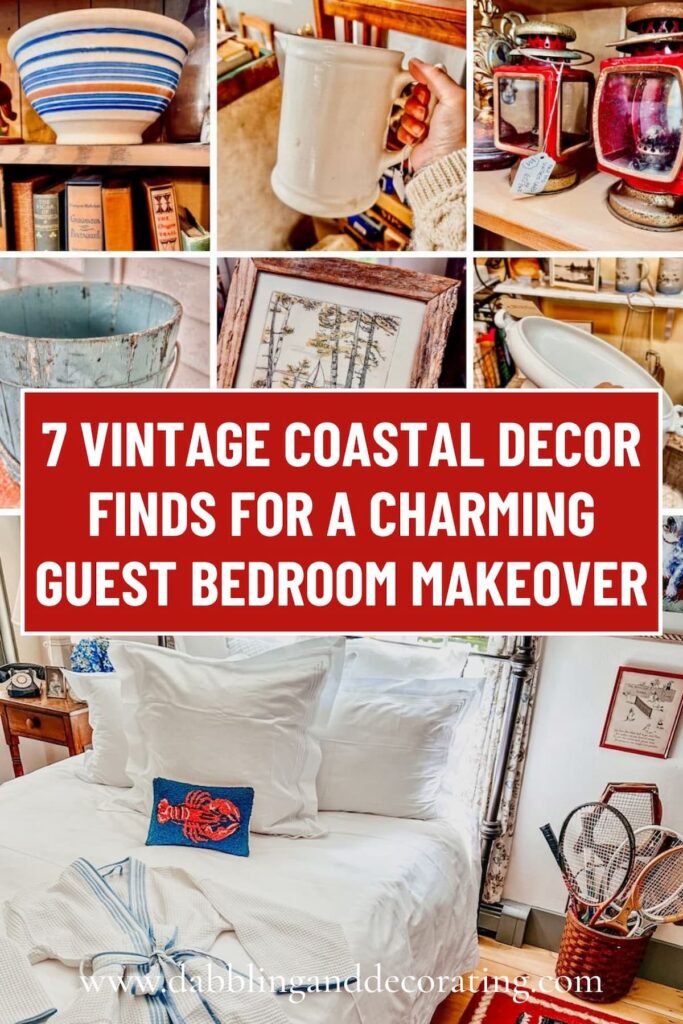 7 Vintage Coastal Decor Finds for a Charming Guest Bedroom Makeover 