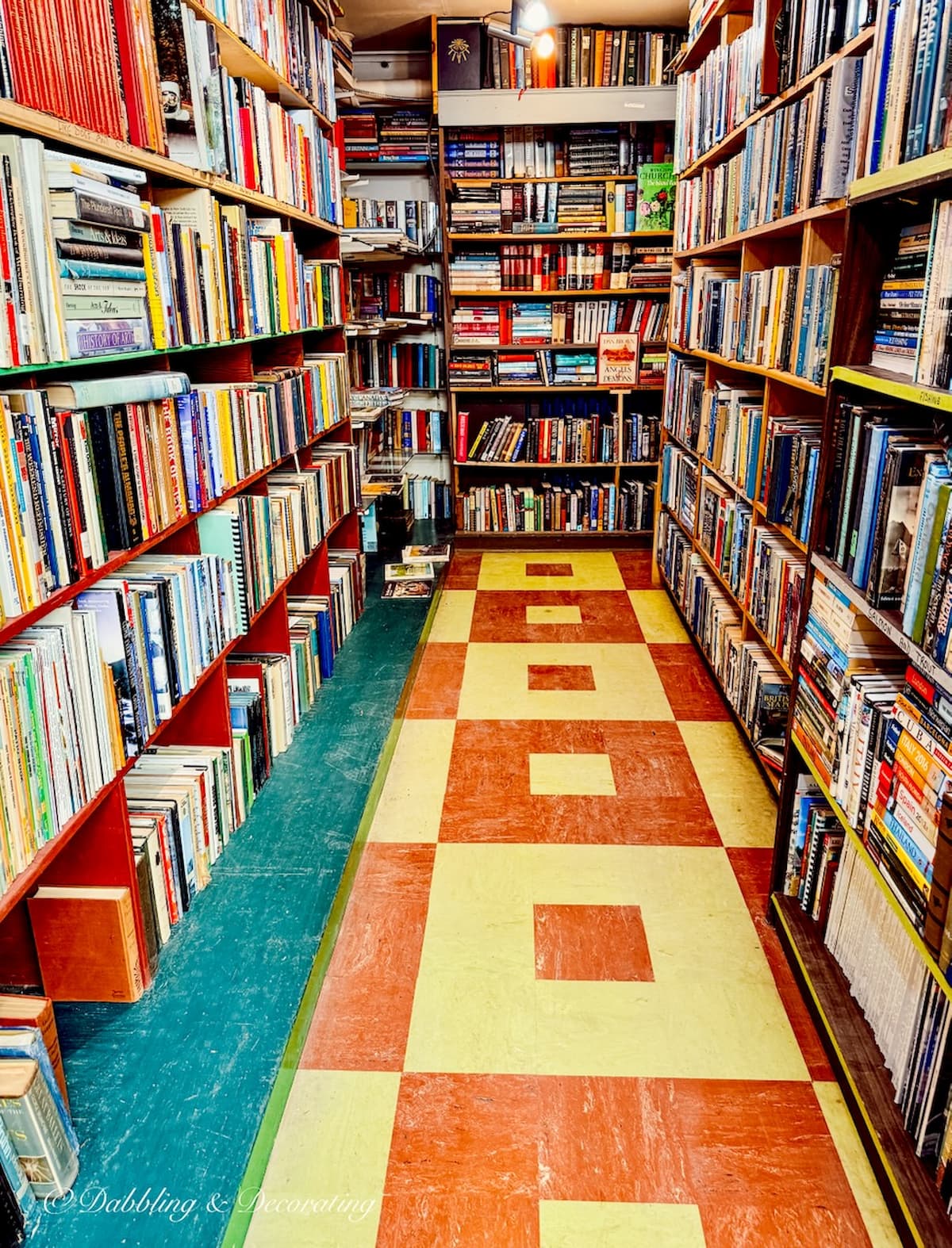 A vintage book collection at the Antique Emporium in Corner Brook Newfoundland.