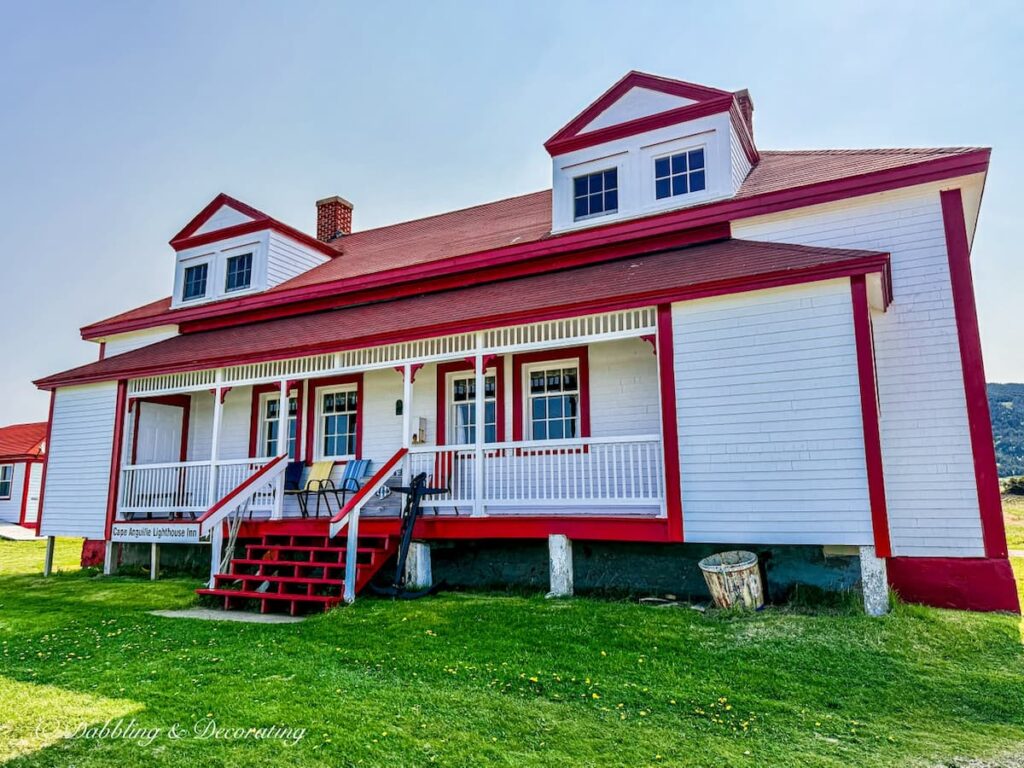 Cape Anguille Lighthouse Inn Newfoundland.