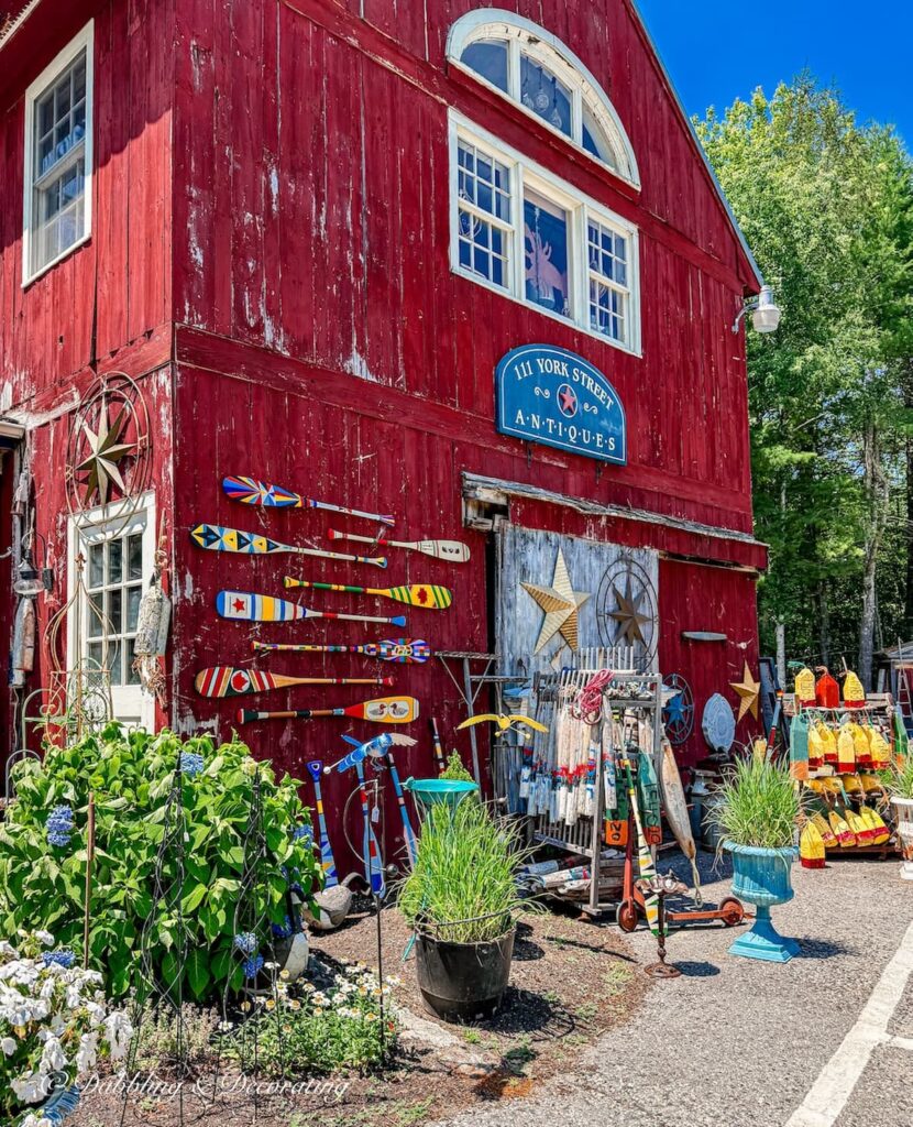 Americana Workshop antique store in Kennebunk, Maine, Best antique stores in New England