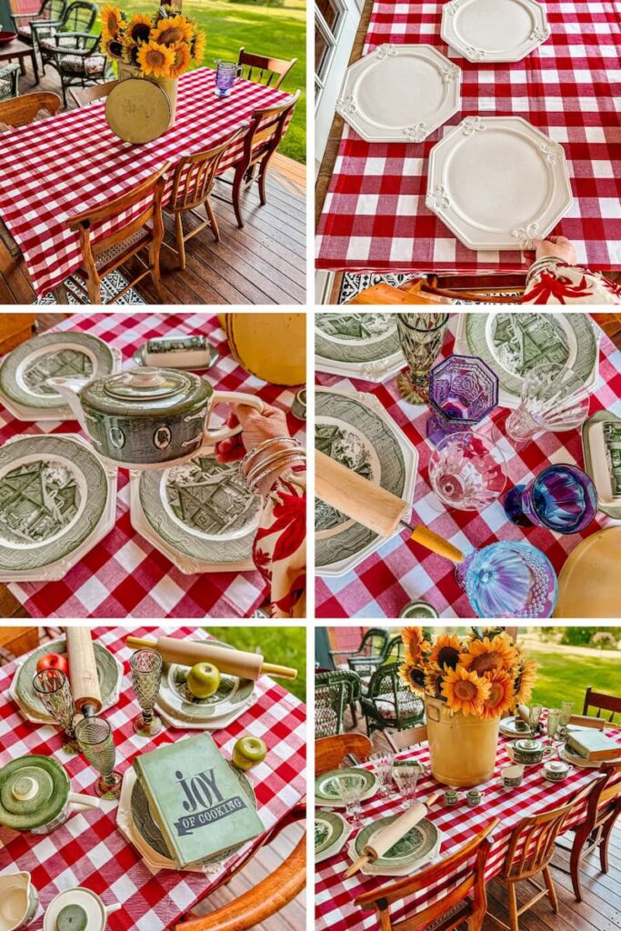 8 Fall Table Decor Staples I Never Buy New photo collage.