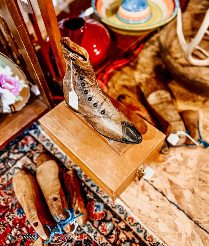 Antique woman's show at Wolfeboro Antiques on New Hampshire's Antique Trail.