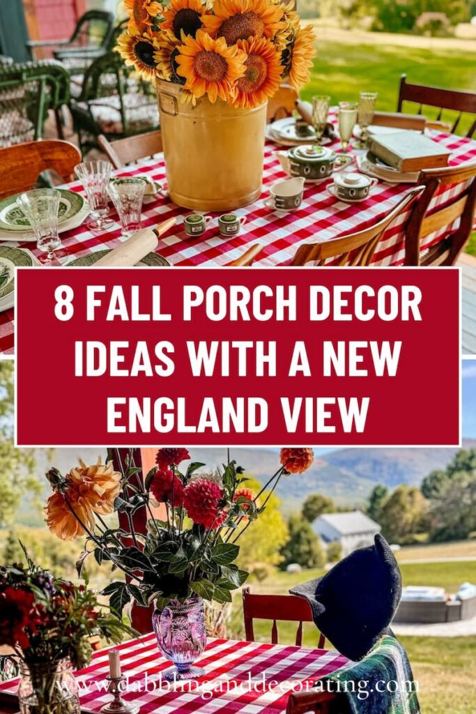 8 Fall Porch Decor Ideas with a New England View