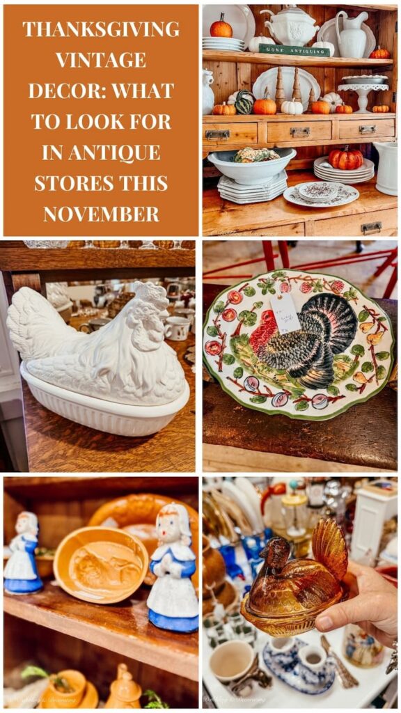 Thanksgiving Vintage Decor: What to Look for in Antique Stores this November