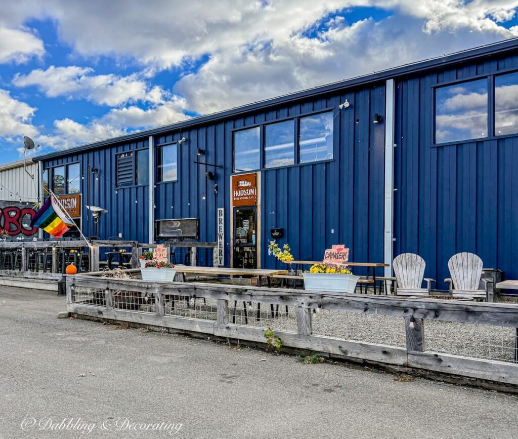 Hudson Brewing Co. at The Warehouse House Hudson, NY.