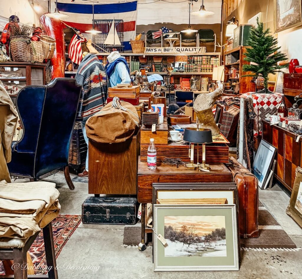 Ralph Lauren vintage aesthetic filled with vintage and antique Ralph Lauren inspired decorating style.