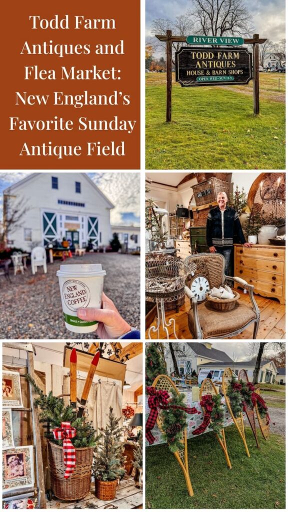 Todd Farm Antiques and Flea Market photo collage.