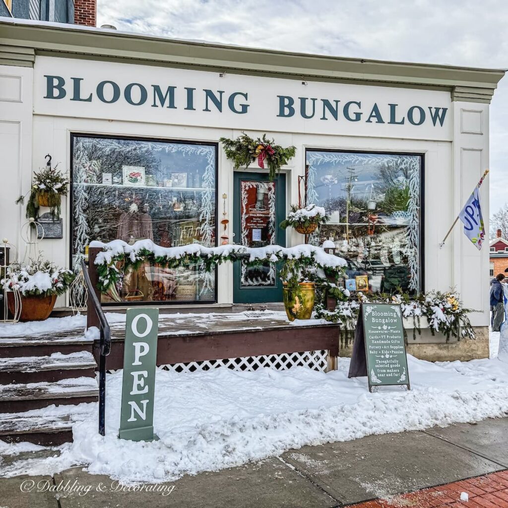 Blooming Bungalow shop in Brandon, Vermont
