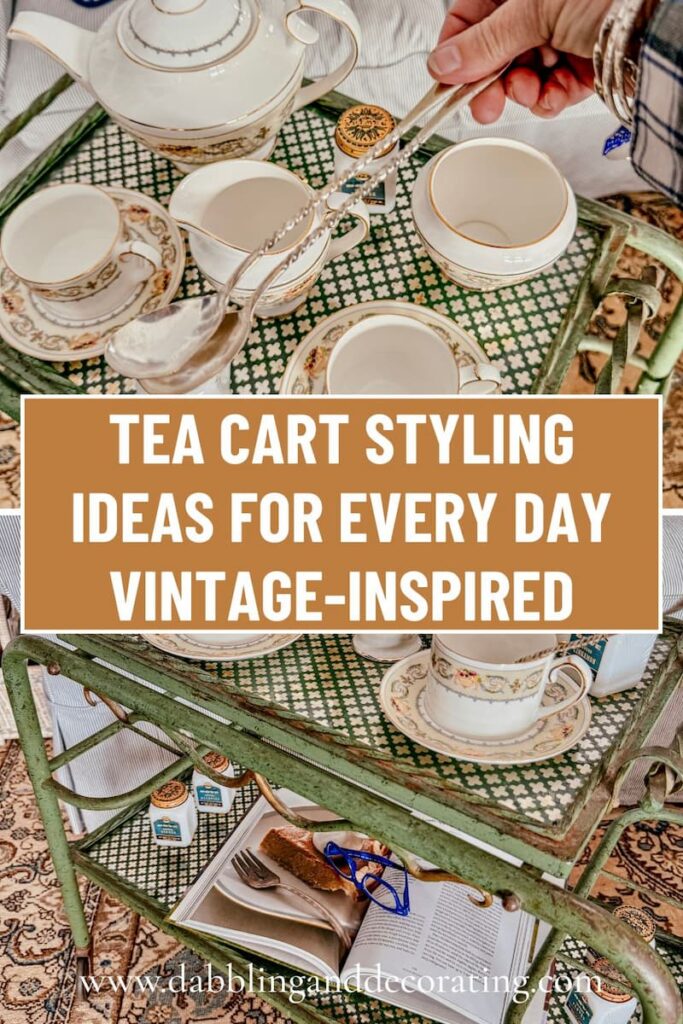 Tea Cart Styling Ideas for Every Day: A Small-Space Tea Cart Setup That Feels Special