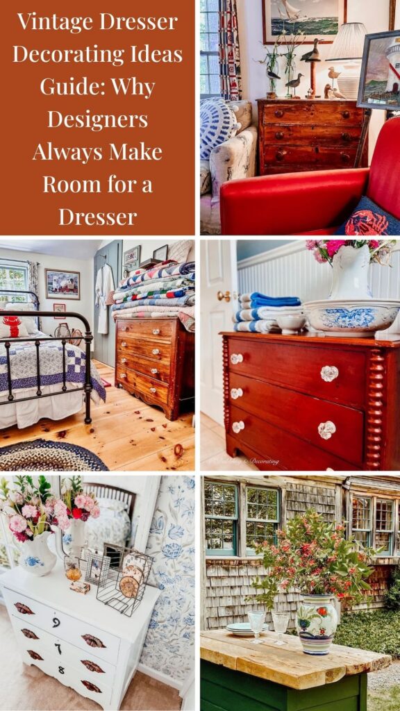 Vintage Dresser Decorating Ideas Guide: Why Designers Always Make Room for a Dresser