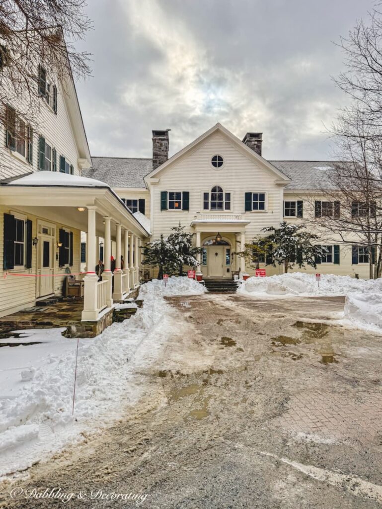 Luxury home estate sale in Vermont in how to shop estates sales for antiques.