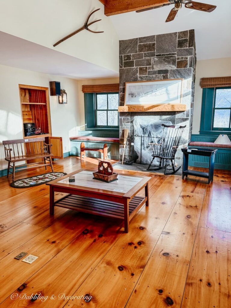 How to shop estate sales in luxury homes, bedroom in guest cottage.