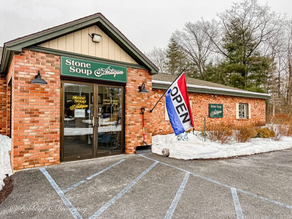 Stone Soup Antiques in Ballston Spa, New York.