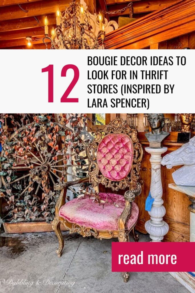 12 Thrifted Bougie Decor What to Look for in Thrift Stores (Inspired by Lara Spencer)