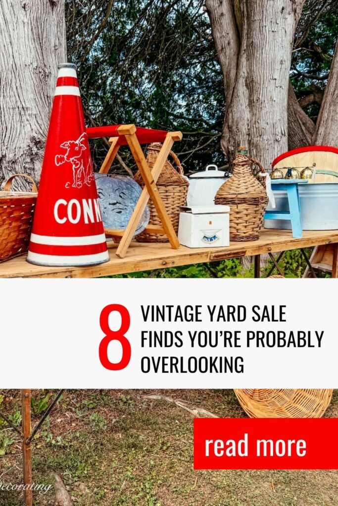 8 Vintage Yard Sale Finds You’re Probably Overlooking