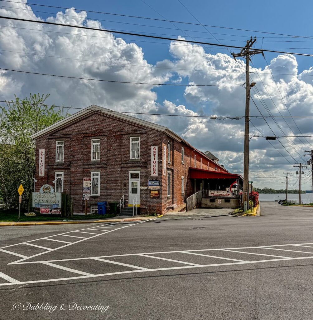 Seneca Cannery antique store in Havre de Grace Maryland.
