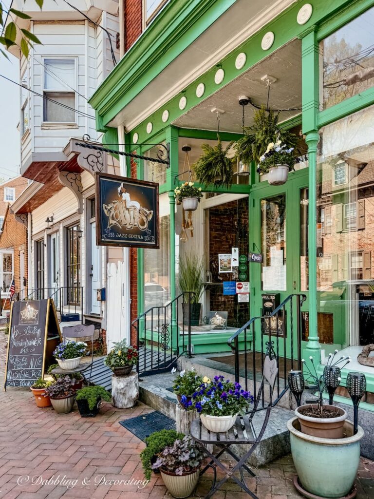 Zollies Jazz restaurant in New Castle Delaware.