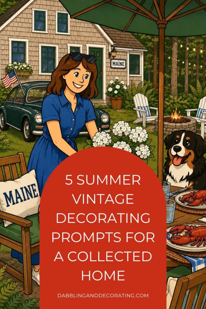 5 Summer Vintage Decorating Prompts for a Collected Home