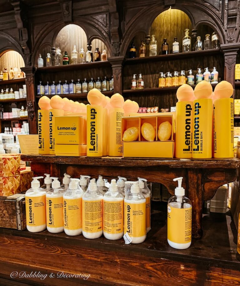 Old fashioned household products with Lemons. Lemon Up shampoo and Soaps at The Vermont Country Store