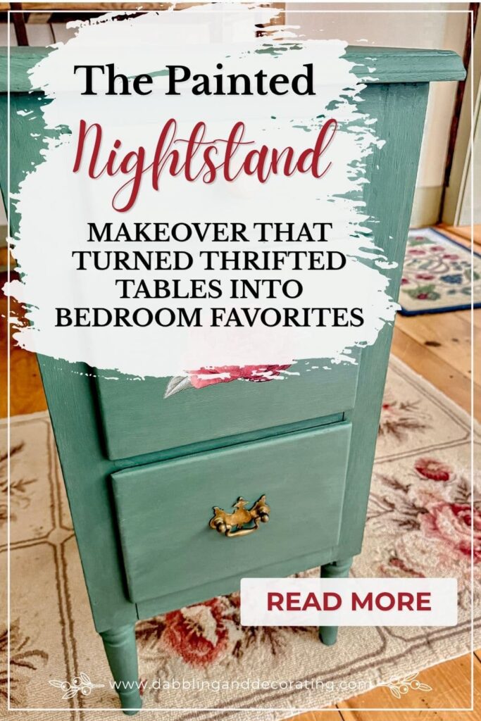Painted Nightstand Makeover That Turned Thrifted Tables Into Bedroom Favorites
