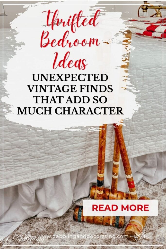 Thrifted Bedroom Ideas: Unexpected Vintage Finds That Add So Much Character