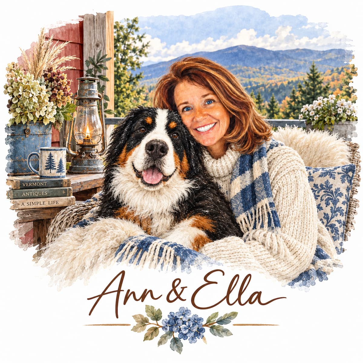 Ann & Ella Signature and photo
